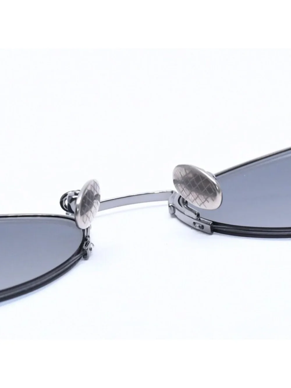 Bottega Veneta Half Rim Sunglasses Eyewear 001 60 Intrecciato